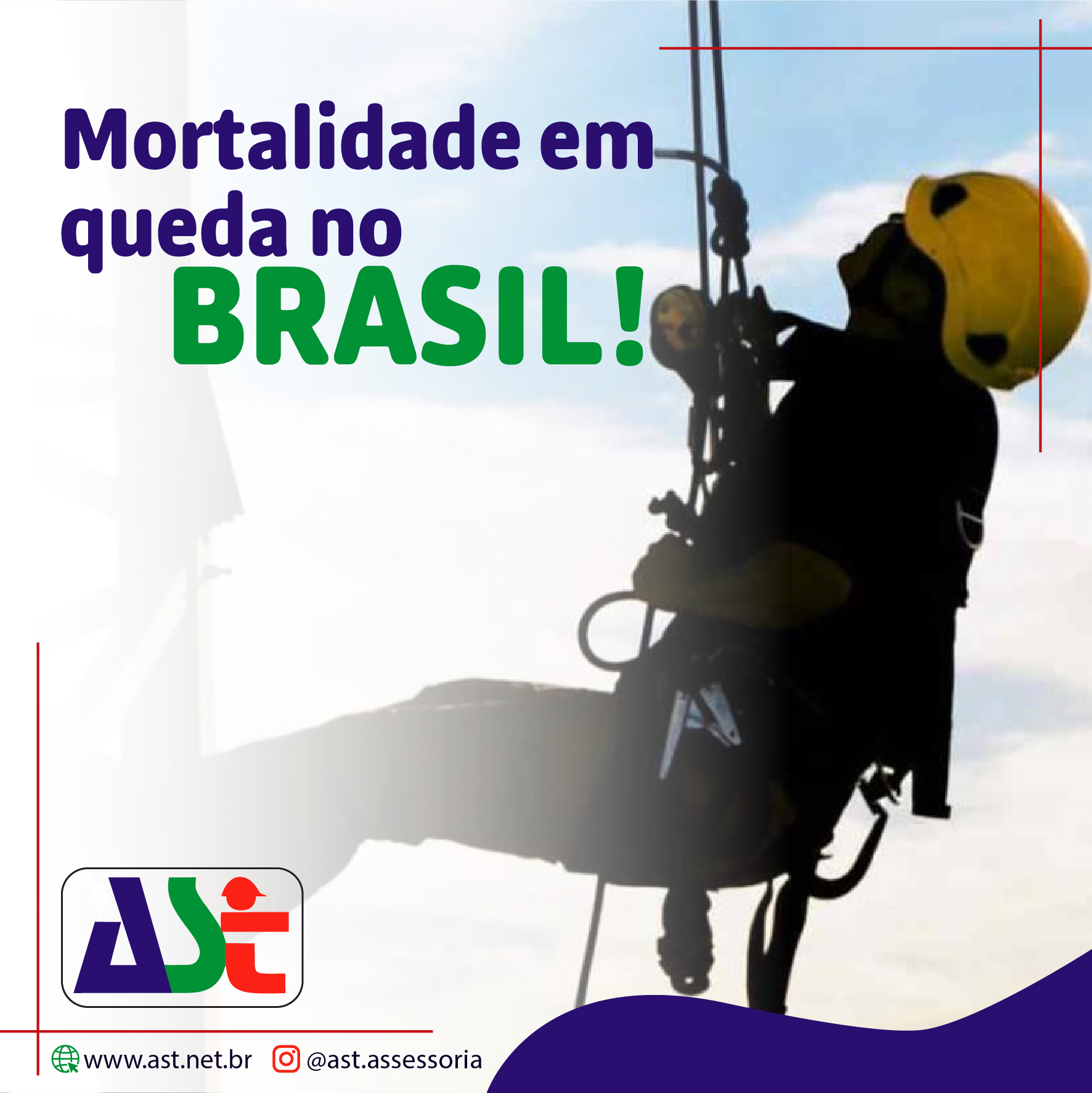 Mortalidade em queda no Brasil!
