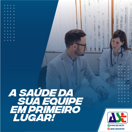 A saúde da sua equipe em primeiro lugar!