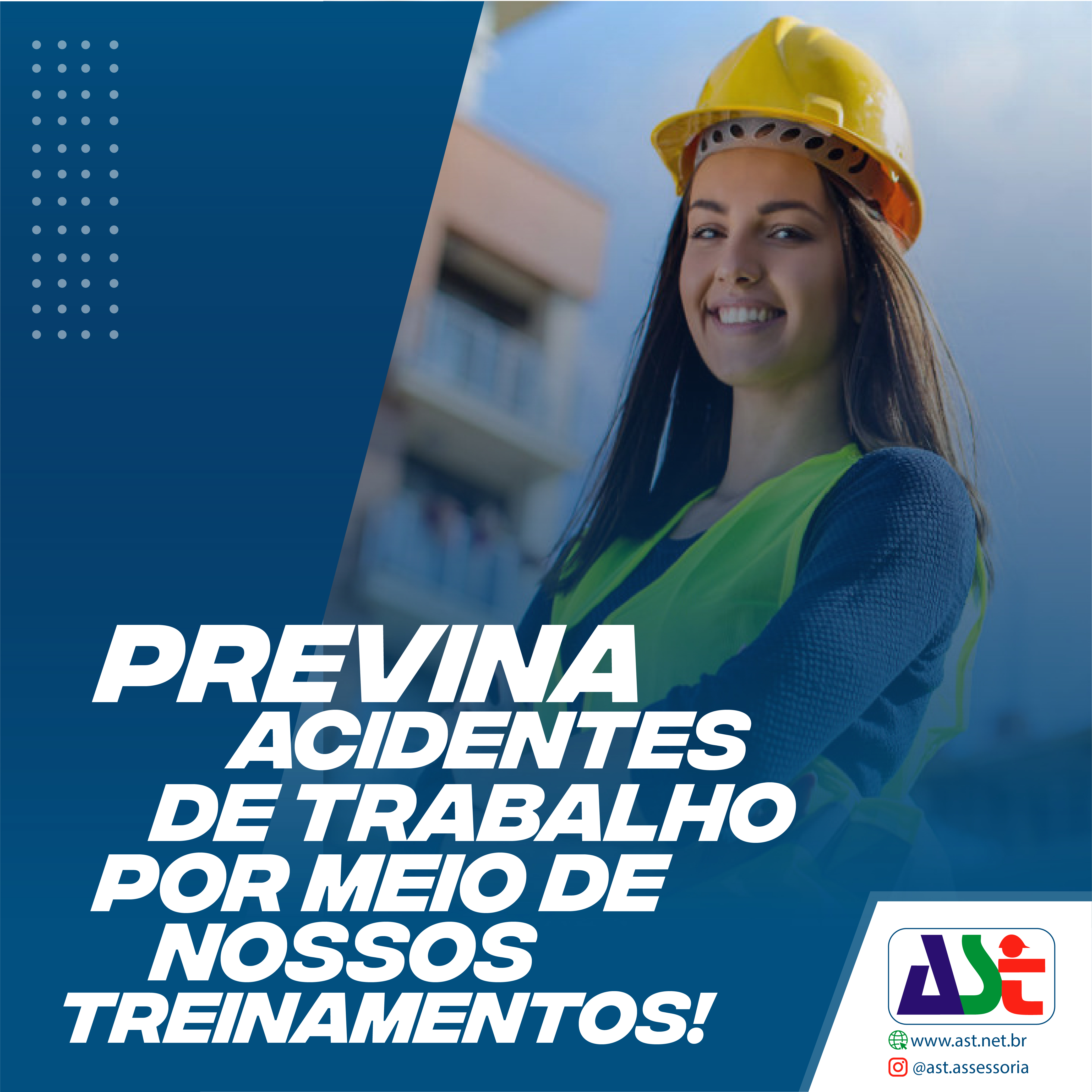 Previna acidentes de trabalho por meio de nossos treinamentos