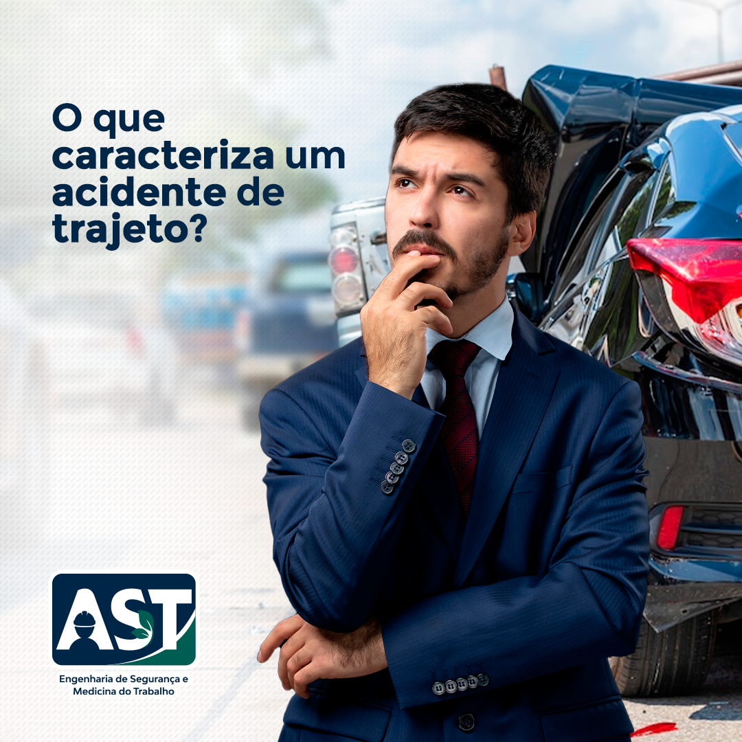 O que caracteriza um acidente de trajeto?
