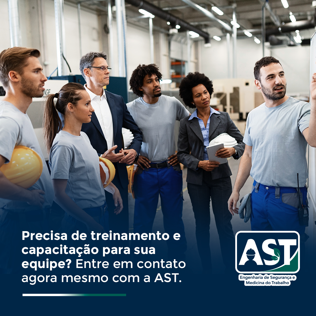 Precisa de treinamento e capacitação para sua equipe? Entre em contato agora mesmo com a AST.