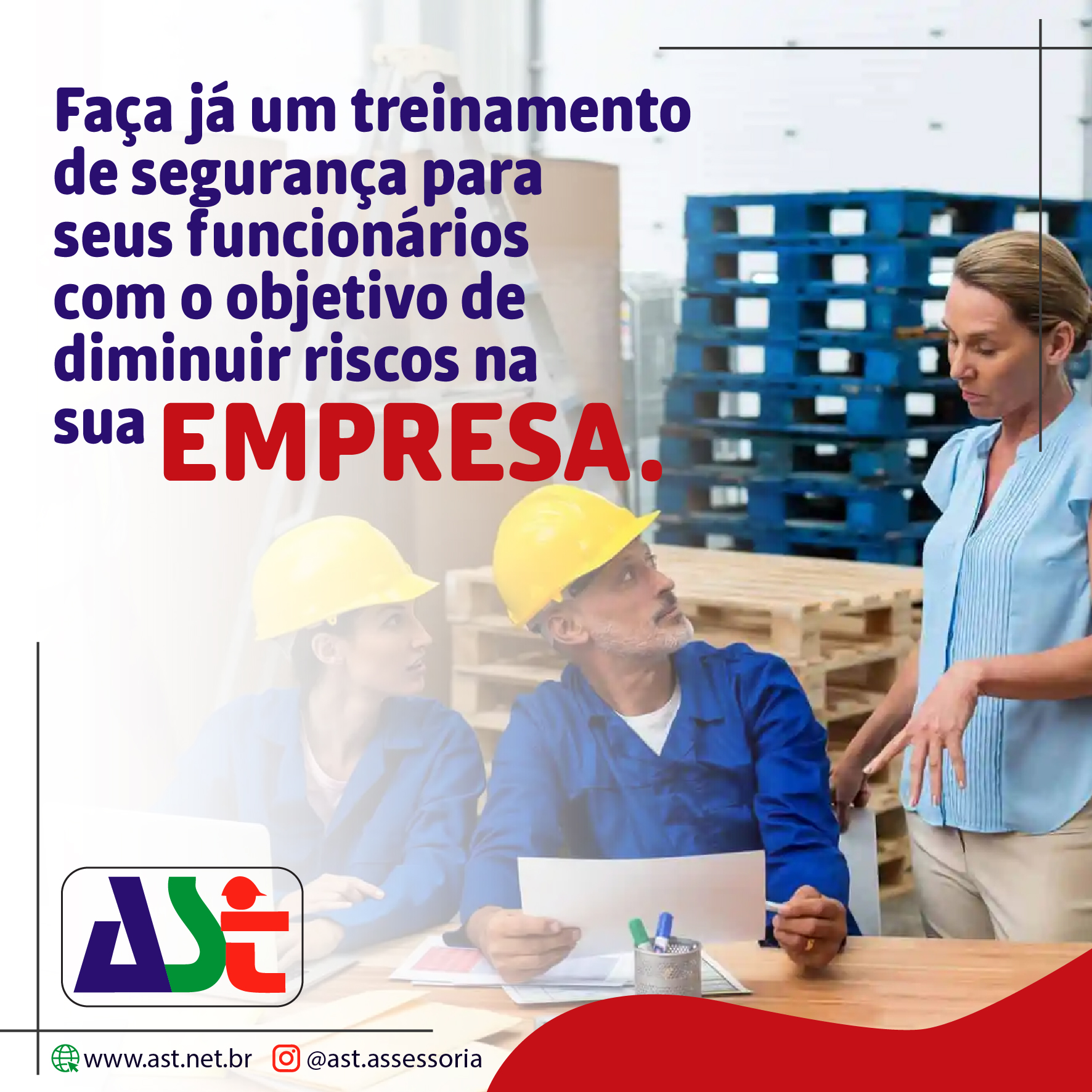 Faça já um treinamento de segurança para seus funcionários com o objetivo de diminuir riscos na sua