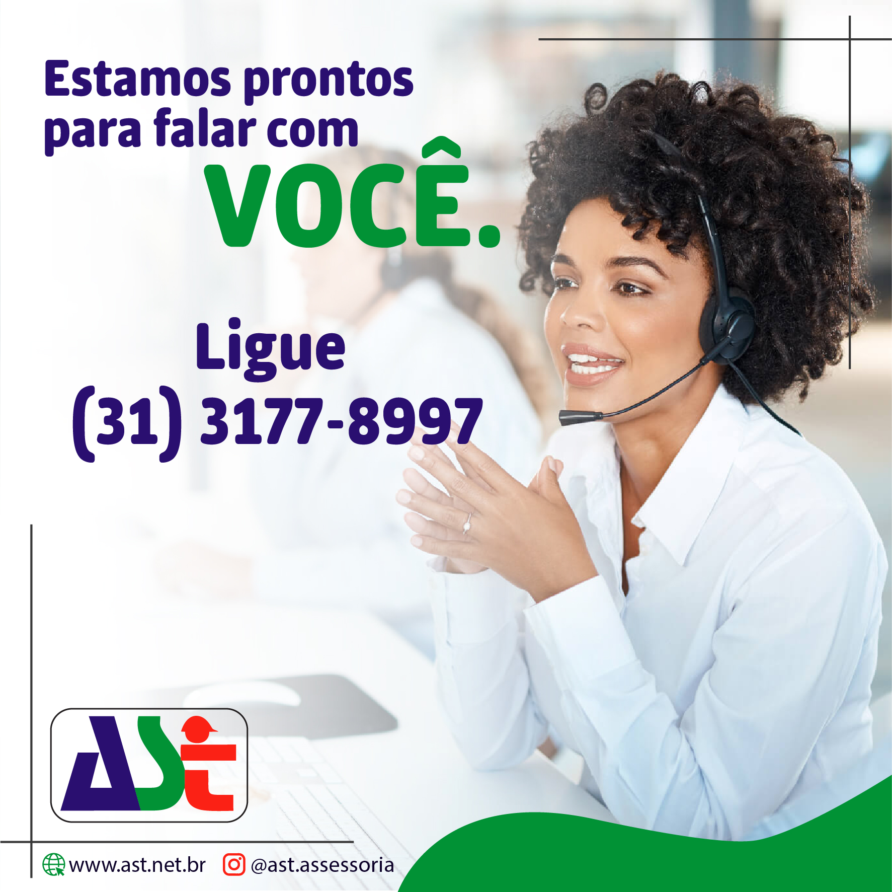 Estamos prontos para falar com VOCÊ. Ligue  (31) 3177-8997.