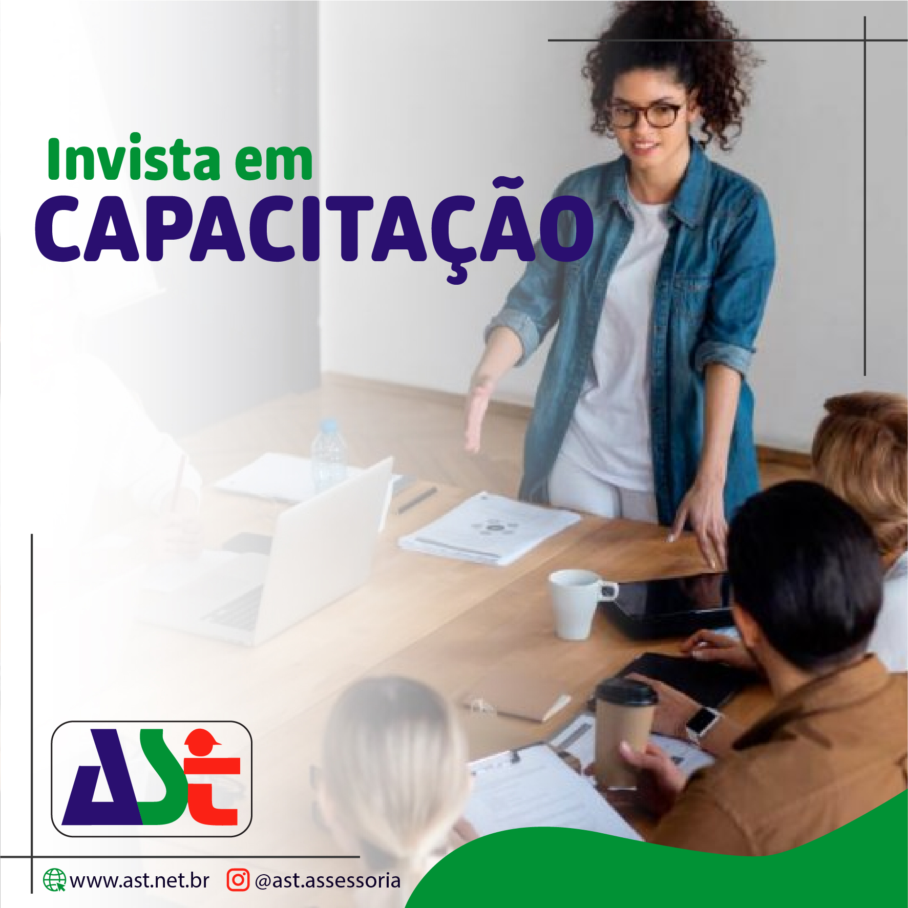Invista em capacitação
