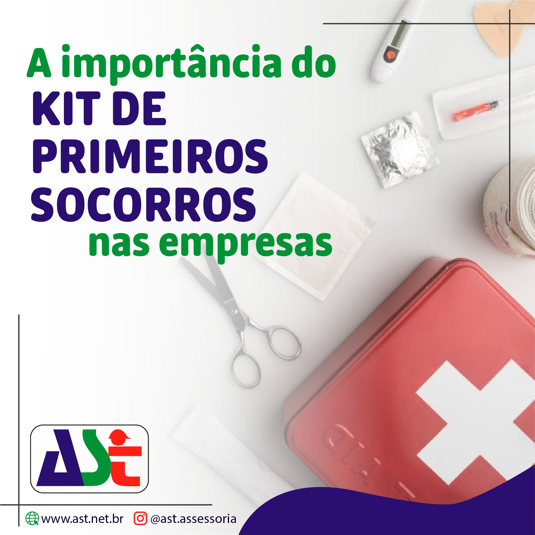 A importância do kit de primeiros socorros nas empresas